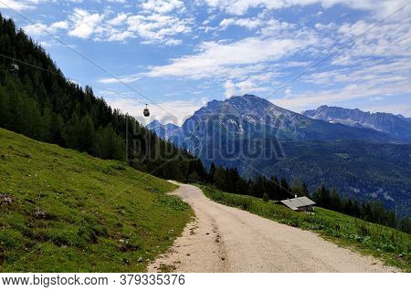 Beautiful Apline Panorama, Berchtesgaden, Germany, Bavarian Alps