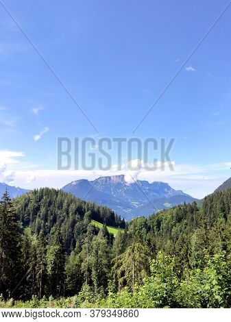 Beautiful Apline Panorama View, Berchtesgaden, Germany, Bavaria