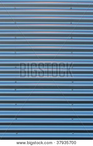 BlueCorrugatedSteelPlate