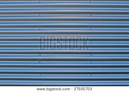 BlueCorrugatedSteelPlate