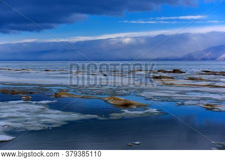 Melting In May On Baikal Ice,