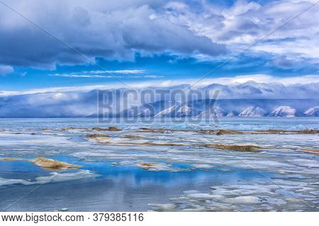 Melting In May On Baikal Ice,