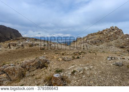 Cape Of Love, Olkhon Island, Baikal, Spring Landscape