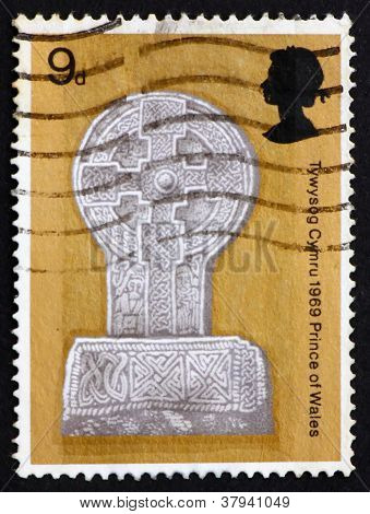 Postage stamp GB 1968 Celtic Cross
