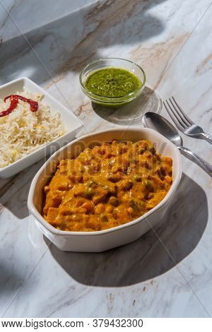 Indian Vegetable Korma Dinner