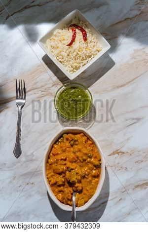 Indian Vegetable Korma Dinner