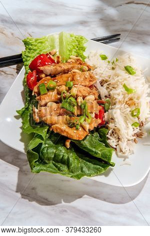Japanese Chicken Teriyaki Wrap