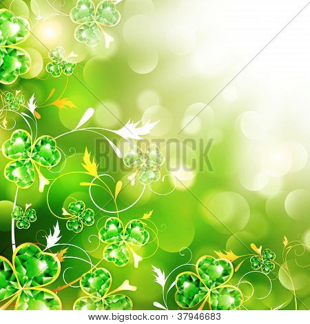 St.Patrick gegenÃ¼ber dem hellen Hintergrund