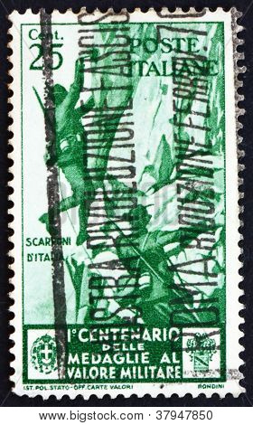 Postage stamp Italy 1934 Alpine Infantry