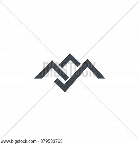 Three Mountains For Group Or Finance Logo Design