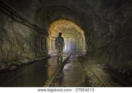รถไฟในเหมือง