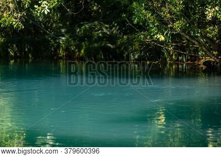 Krupajsko Vrelo (the Krupaj Springs) In Serbia, Beautiful Water Spring With Waterfals And Caves. Hea