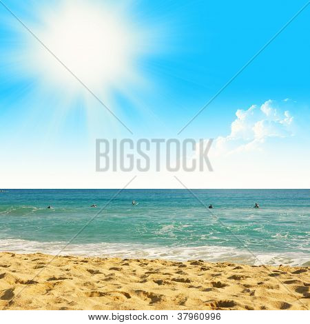Sufring plage