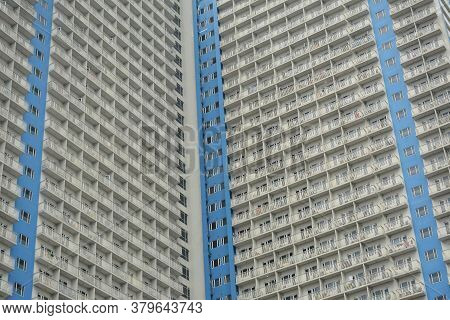 Quezon City, Ph - Nov 24 - Sun Residences Condominium Facade On November 24, 2018 In Quezon City, Ph
