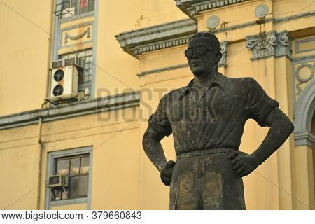 Manila, Ph - Nov 24 - Arsenio Lacson Statue At Manila City Hall On November 24, 2018 In Manila, Phil