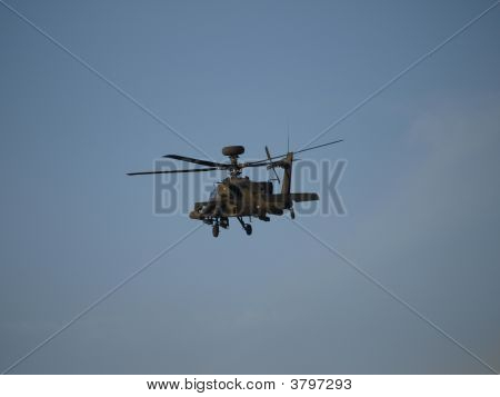 Helikopter tijdens de vlucht