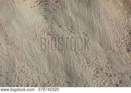 The Surface Of The Limestone In The Form Of Intricate Patterns. The Texture Is Made By Flowing Water