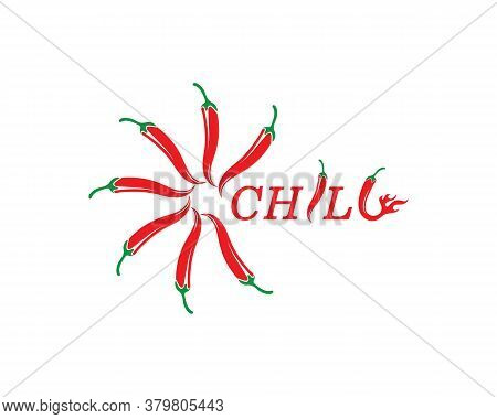 Chili Logo Vector Template Design