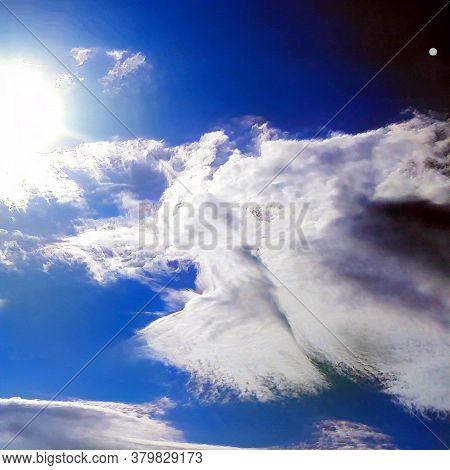 Real Angel, Blue Sky And Light Photographed At Uvongo, South Africa