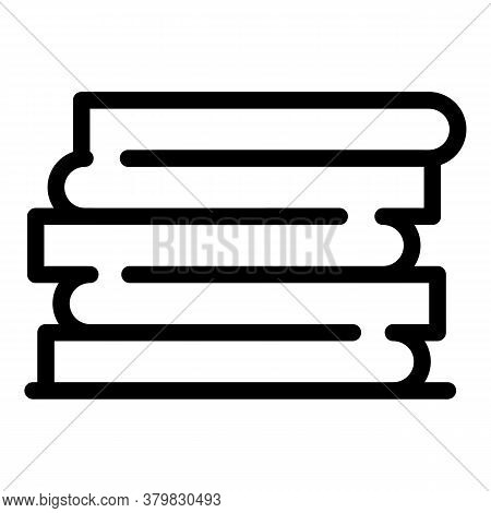 Data Storage Icon. Outline Data Storage Vector Icon For Web Design Isolated On White Background