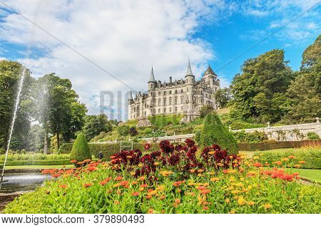 View On Dunrobin Castle From The Garden