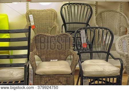26,12,2013 Russia, St. Petersburg  A Sample Of The Interior In Ikea Store, Samara. Ikea Was Founded 