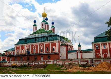 Sanaksar Monastery Of The Nativity Of The Mother Of God In Temnikov, Republic Mordovia, Russia