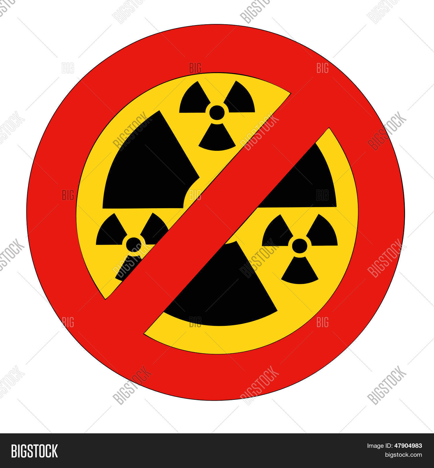 Refusing Radiation Prohibition Radiation Image & Photo (Free Trial) | Bigstock