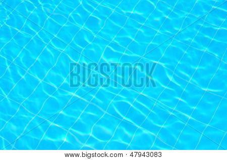 Fond de l'eau de piscine