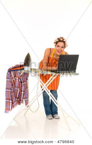 Hogar, planchado, Internet