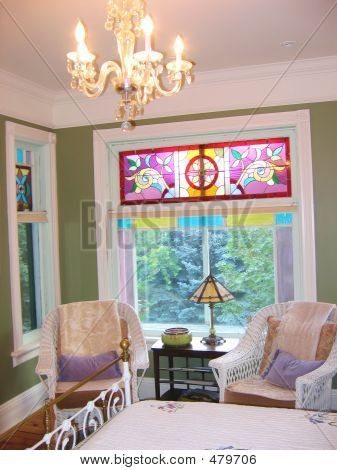 Chambre coin salon