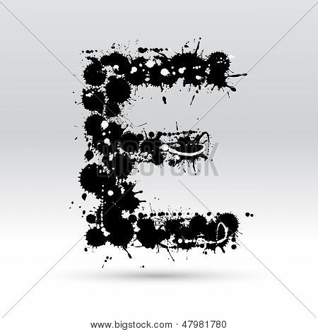 KIRJAIN E muodostuu Inkblots
