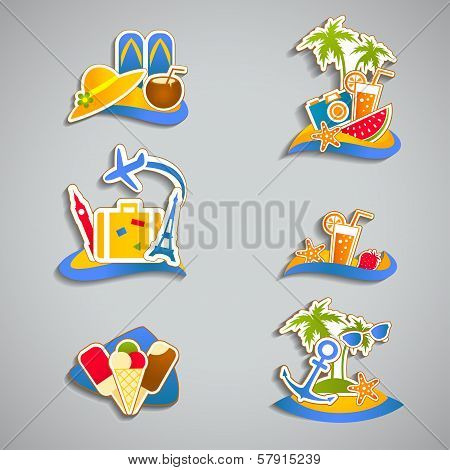 beach emblems