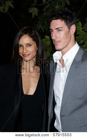 Leonor Varela and Eric Balfour  at Oceana's 2008 Partners Award Gala. Private Residence, Pacific Palisades, CA. 10-18-08