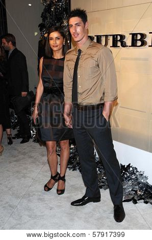 Leonor Varela and Eric Balfour  at the Burberry Beverly Hills Store Re-Opening. Burberry Beverly Hills Store, Beverly Hills, CA. 10-20-08