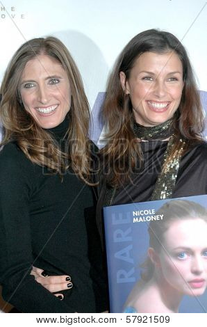 Nicole Miller Maloney and Bridget Moynahan  at the Launch Party for the Book 'Rare'. The Grove, Los Angeles, CA. 10-22-08