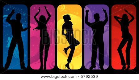 Baile siluetas