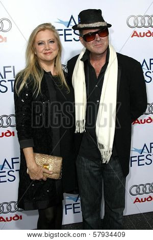 Laura Bickford and Sam Bottoms  at the AFI Fest 2008 Centerpiece Gala Screening of 'Che'. Grauman's Chinese Theatre, Hollywood, CA. 11-01-08