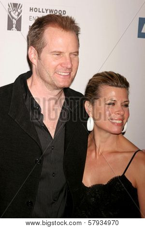 Jack Coleman and Beth Toussaint  at the Hollywood Entertainment Museum Gala Honoring the Cast of 'Heroes'. Esquire House, Hollywood, CA. 11-01-08