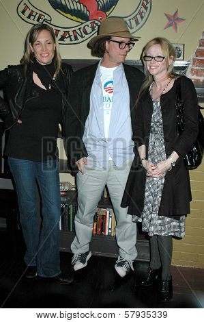 Louisana Xavier with Bob Forest and Shelly Sprague  at the Open House For the Bianca Center for Substance Abuse. Bianca Center for Substance Abuse, Los Angeles, CA. 11-01-08