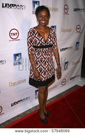 Inger Tudor  at the TNT Wrap Party for 'The Librarian' and 'Leverage'. Cabana Club, Hollywood, CA. 11-19-08