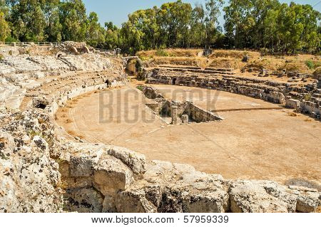 Amphiteatre In Syracusa