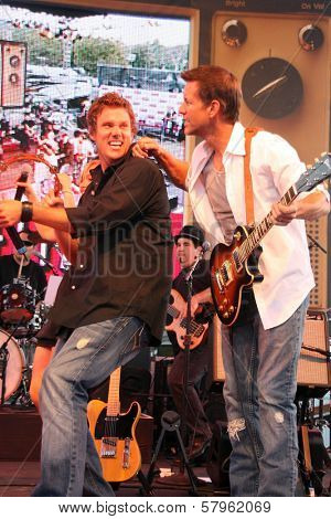 Bob Guiney and James Denton  at 'Band From TV' Presented by Netflix Live. The Autry National Center Of The American West, Los Angeles, CA. 08-09-08