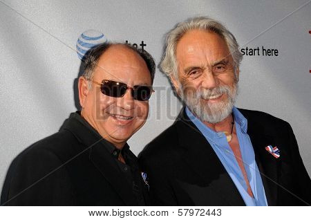 Cheech Marin and Tommy Chong  at the 2008 ALMA Awards. Pasadena Civic Auditorium, Pasadena, CA. 08-17-08