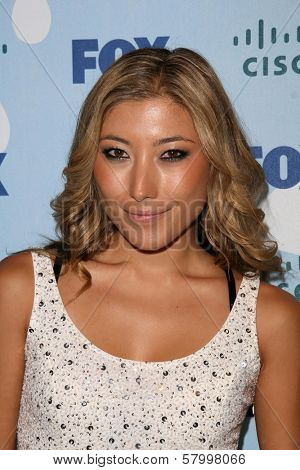 Dichen Lachman  at the Fox Eco Casino Party. London West Rooftop, Hollywood, CA. 09-08-08