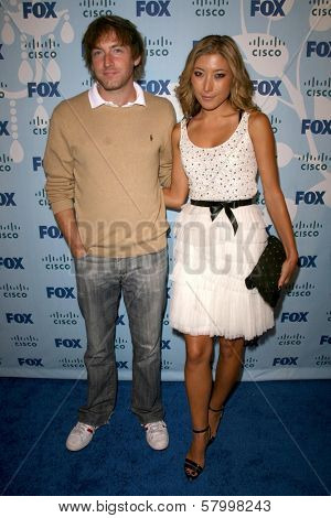 Fran Kranz and Dichen Lachman  at the Fox Eco Casino Party. London West Rooftop, Hollywood, CA. 09-08-08