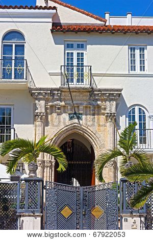 Luxury summer residence in Miami Beach.