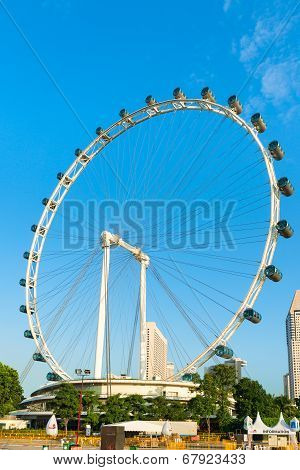 Giant Ferris Wheel Singapore Flyer