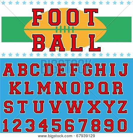 Foot Ball Font