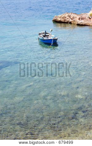 Blau boot 